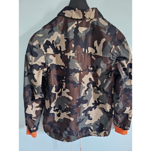 KLEEP Camo Coach Nylon Jacket Mens Small - Picture 6 of 7